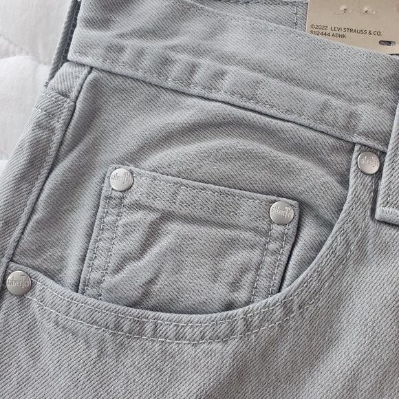 NEW! Levi's Silver Tab '90's' Style' Men's 30x30 Straight Fit Gray Distressed - Picture 9 of 12